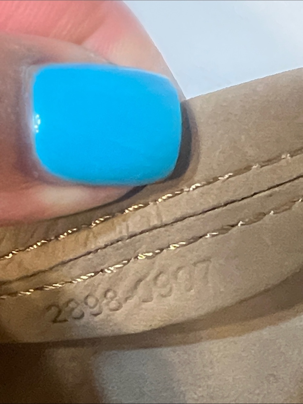 Rainbow Sandals Single Layer Tan Leather Flip Flops Sandals Women's xl 8.5-9.5 - Picture 13 of 13